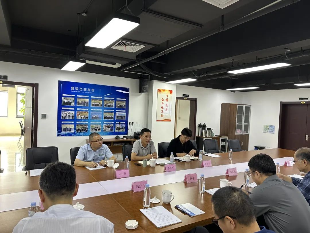 江西省华赣环境集团有限公司副总经理李卫明等一行考察调研环太湖有机废弃物处理利用项目